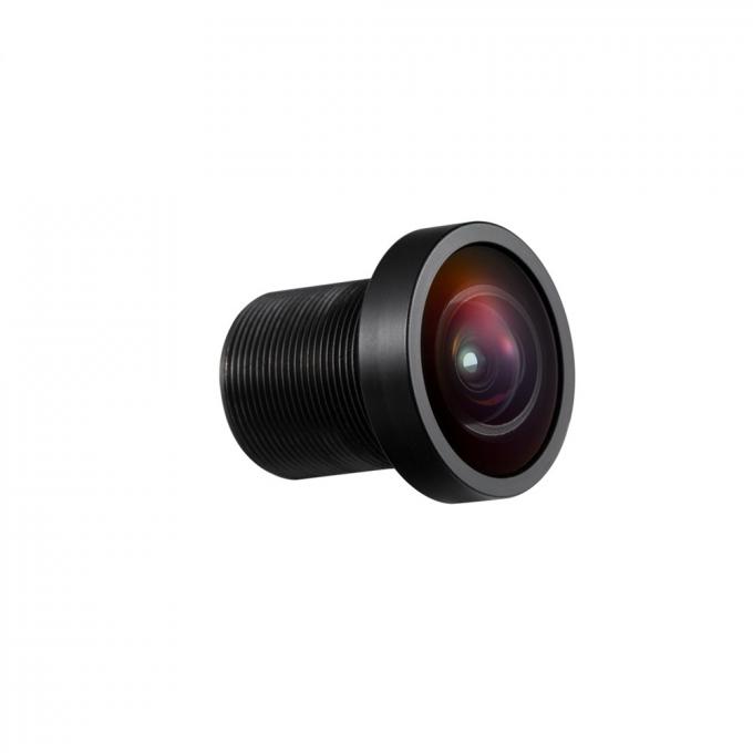 Panoramic HD lens 1/2.3 TTL 23.41mm HFOV 130 Degree F2.5 10 million pixel security HD lens