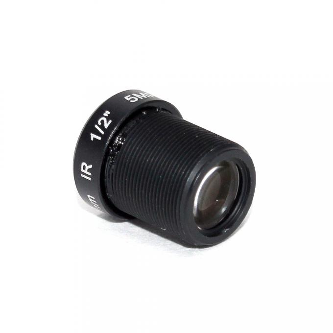 HD 5.0Megapixel 16mm CCTV Lens M12 IP Camera Lens F2.0 M12*P0.5 Fixed Iris 1/2" Image Format 96Degree Viewing Angle